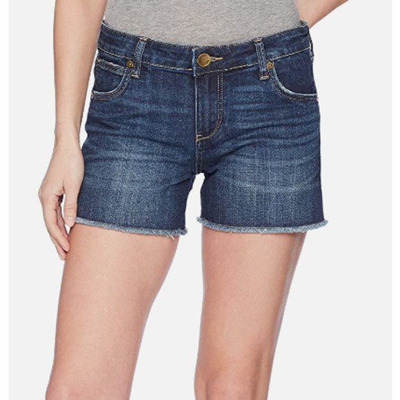 Kut from the Kloth Pants - KUT from the Kloth Cuffed Short Shorts